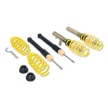 Load image into Gallery viewer, ST Suspension ST X Coilover Kit for Audi A3 8V.5 (2015-2016) & Volkswagen Golf MK7.5 (2015) - Height Adjustable 30-60 mm - Twin-Tube, Galvanised - KW Engineered - Part No. 13281028 - 49.8 mm Front Clamp