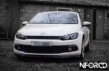 Load image into Gallery viewer, VW Scirocco MK3 Front Splitter 2008-2014 | Gloss Black ABS Plastic Front Bumper Lip Spoiler by KSB | Direct Fit with Fitting Kit | UK Made