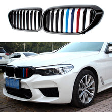Load image into Gallery viewer, Replacement Front Kidney Grilles for BMW 5 Series G30 G31 & F90 M5 Pre-LCI 2017–2019 | OEM Style Upgrade | Single/Double Slat, Gloss/Matte/Carbon Look