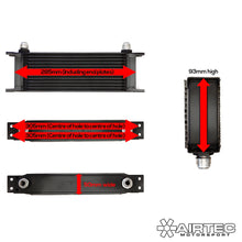 Load image into Gallery viewer, AIRTEC MOTORSPORT UNIVERSAL OIL COOLER -8 OR -10 AN FITTINGS