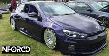 Load image into Gallery viewer, VW Scirocco MK3 Front Splitter 2008-2014 | Gloss Black ABS Plastic Front Bumper Lip Spoiler by KSB | Direct Fit with Fitting Kit | UK Made