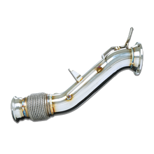 Load image into Gallery viewer, Stone Exhaust Performance Catless/Decat Downpipe A224NP for BMW G-Series B46/B46D (G20 G21 G22 G23 G26 G30 G01 G02) 320i 330i 420i 430i 530i xDrive X3/X4 20i 30i - OPF/GPF Compatible