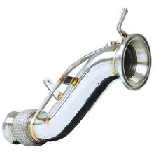 Load image into Gallery viewer, Stone Exhaust BMW B48D Catless/Decat Downpipe (G20 G21 G22 G23 G26 G29 Z4) for OPF/GPF – 320i 330i 420i 430i 20i 30i – SUS304 Stainless – A218E