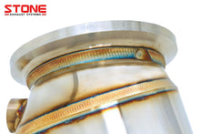 Load image into Gallery viewer, Stone Exhaust Eddy Catalytic Downpipe (Catted) for BMW & MINI B48/B48E F39 F40 F44 F45 F46 – Euro 6 MOT Friendly – X2 20i/28i, 220i, M135i xDrive, M235i xDrive, MINI Cooper S F55 F56 F60 – High-Flow SUS304 Bolt-On | OPF/Non-OPF
