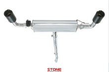 Load image into Gallery viewer, Stone Exhaust Valvetronic Cat-Back for MINI Cooper S (F60 Countryman, F54 Clubman) B48/B48E 2017+ | Dual-Valve Remote Control | OPF/GPF Compatible | Drone-Free Performance Exhaust | OBDII Plug-and-Play | AP533BS/AP533BGS