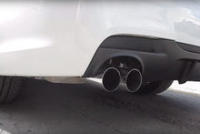 Load image into Gallery viewer, Genuine OEM BMW Performance Exhaust Rear Silencer/Muffler Back Box for 3 Series E92 E93 330i (N52 N53) - Stainless Steel Twin 80mm Tips - PN 18102208791
