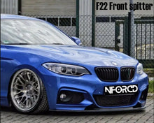 Load image into Gallery viewer, BMW 2 Series F22 Coupe Body Kit (2014-2021) - Front Splitter, Rear Diffuser, Mirror Caps, Boot Lip Spoiler & Kidney Grilles | Complete Exterior Styling Bundle by Nforcd