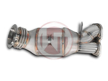 Load image into Gallery viewer, Wagner Tuning BMW N55 Catless/Decat Downpipe for 135i & 335i (E82 E88 E90 E91 E92 E93 incl. 335xi xDrive) SS304 Stainless Direct-Fit OEM Replacement | Part 500001015