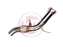 Load image into Gallery viewer, Wagner Tuning BMW 335d Diesel Catless Downpipe SS304 Stainless Steel – E90 E91 E92 E93 | Fits 535d E60/E61, 635d E63/E64, X3 E83 3.0sd, X5 E70 3.0sd, X6 E71 35dX | Decat Performance Upgrade | PN 500001009