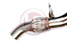 Load image into Gallery viewer, Wagner Tuning BMW 335d Diesel Catless Downpipe SS304 Stainless Steel – E90 E91 E92 E93 | Fits 535d E60/E61, 635d E63/E64, X3 E83 3.0sd, X5 E70 3.0sd, X6 E71 35dX | Decat Performance Upgrade | PN 500001009