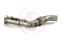 Load image into Gallery viewer, Wagner Tuning BMW N57 Diesel Catless Downpipe (Decat) SS304 70mm – 325d 330d 525d 530d 730d 740d – X3/X4/X5/X6 30d 40d – E90 F30 F10 F01 E70 E71 – Replaces OEM 18308511143 – 1:1 OEM Fit