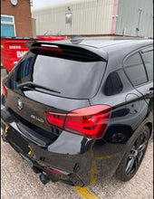 Load image into Gallery viewer, BMW 1 Series F20 F21 Facelift Full Body Kit for M140i & M135i LCI - Front Splitter, Side Skirts, Aggressive Rear Diffuser, Boot Spoiler, Gloss Black Kidney Grilles & M-Style Mirror Caps | Nforcd