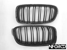 Load image into Gallery viewer, BMW F30 LCI Facelift 3 Series M Sport Full Body Kit (2015-2019) – Front Splitter/Lip, Side Skirts, Rear Diffuser, Boot Spoiler, Black Kidney Grilles, Black M-Style Mirror Covers | UK Stock | Fits 335i 340i M Sport