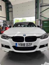 Load image into Gallery viewer, BMW F30 LCI Facelift 3 Series M Sport Full Body Kit (2015-2019) – Front Splitter/Lip, Side Skirts, Rear Diffuser, Boot Spoiler, Black Kidney Grilles, Black M-Style Mirror Covers | UK Stock | Fits 335i 340i M Sport