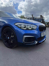 Load image into Gallery viewer, BMW 1 Series F20 F21 LCI Facelift Front Splitter Lip & Side Skirts Gloss Black ABS Body Kit 2015-2019 | Fits 114d-125i, M135i, M140i