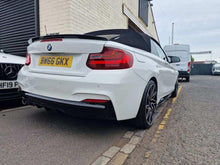 Load image into Gallery viewer, BMW F22 2 Series Front Splitter & Side Skirts (M235i/M240i Coupe) - Gloss Black ABS Front Lip + Side Skirt Extensions - M Performance Style OEM+ Body/Aero Kit - Hardware Included - UK Made