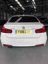 Load image into Gallery viewer, BMW 3 Series F30 F31 M Sport Rear Diffuser Gloss Black 2012-2019 Saloon & Touring Rear Valance, Single or Dual Exit, UK Stock