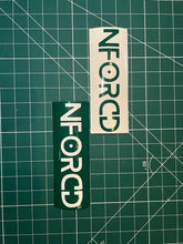 Load image into Gallery viewer, Official NFORCD Vinyl Car Sticker/Decal (18.5 x 7 cm) – Logo for Windows & Bodywork – Multiple Colours, Mirrored Inside-Glass Option – Easy-Apply Transfer Film – Performance, Tuning & Motorsport – UK Postage Included – Custom Sizes