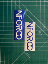 Load image into Gallery viewer, Official NFORCD Vinyl Car Sticker/Decal (18.5 x 7 cm) – Logo for Windows & Bodywork – Multiple Colours, Mirrored Inside-Glass Option – Easy-Apply Transfer Film – Performance, Tuning & Motorsport – UK Postage Included – Custom Sizes