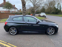 Load image into Gallery viewer, BMW 1 Series M135i Pre-Facelift Pre-LCI (F20/F21) Full Body Kit - Splitter, Side Skirts, Rear Spats, Rear Diffuser, Gloss Black Spoiler & Kidney Grilles, M Performance Style Mirror Covers - Direct Fit, No Paint, UK