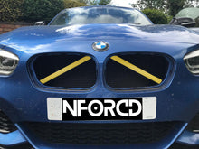 Load image into Gallery viewer, BMW F-Series V Bar Vinyl Covers - Front Kidney Grille V-Bar Sticker Overlays (F20 F21 F22 F23 F44 F45 F46 F30 F31 F32 F33 F34 F10 F11 F01 F02 F07) | Color Accent Decal Kit, Multiple Colors