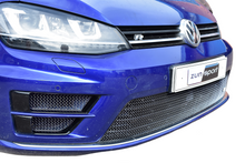 Load image into Gallery viewer, VW Volkswagen Golf R Mk7 Zunsport Stainless Steel Mesh Grille/Grill Set - Front Bumper Upper, Lower & Side - Black or Silver - OEM+ Fit - Radiator & Intercooler Protection - UK Made