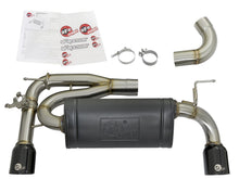 Load image into Gallery viewer, aFe Power MACH Force-Xp Axle-Back Exhaust for BMW 335i/435i (F30/F32/F33) N55 | Valved | 304 Stainless | Dual 4-inch Black Tips | 2012–2016 | Part 49-36336-B