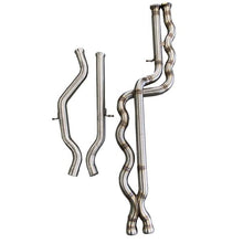 Load image into Gallery viewer, Active Autowerke Equal Length Mid Pipe for BMW F80 M3 & F82/F83 M4 (S55 F8X) - Resonated or Non-Resonated Exhaust Midpipe Upgrade 2015+ (Incl. Centre Brace)