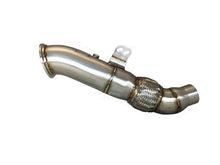 Load image into Gallery viewer, Evolution Racewerks (ER) Competition Series 4.5" Catless Downpipe for BMW B58 F & G Chassis - G20 M340i/M340ix Non-OPF (Fits M140i, M240i, 340i, 440i, 540i, Z4 M40i, X3/X4 M40i)