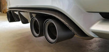 Load image into Gallery viewer, Black ceramic BMS straight Cut F8x M2/M2C/M3/M4 Billet Exhaust Tips (set of 4)