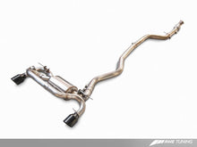 Load image into Gallery viewer, AWE Tuning Touring Edition Exhaust for BMW 335i (F30/F31/F3x) - Drone-Free 180 Technology, T304 Stainless, Axle-Back + Performance Mid Pipe, 90mm/102mm Tips (Diamond Black or Chrome Silver)