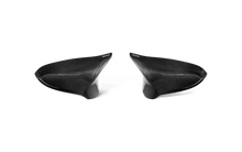 Load image into Gallery viewer, Akrapovic Carbon Fibre Mirror Caps Set (High Gloss) for BMW M2 F87 2016-2017 - Genuine Side Mirror Cover Pair (Left & Right)