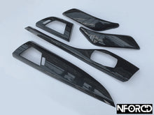 Load image into Gallery viewer, BMW 1 Series F20 F21 & 2 Series F22 Real Gloss Carbon Fibre (Carbon Fiber) Interior Trim Overlay Kit – Door Handle, Dash, Centre & Aircon Covers – Fits M135i M140i M235i M240i (2-Door/4-Door)