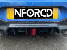 Load image into Gallery viewer, BMW M140i & M135i LCI (F20 F21) F1-Style Rear Centre Rain/Brake Light – Diffuser-Mount, Flashing/Steady, No-Drill – Compatible with Nforcd/KSB Aftermarket Diffusers