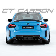 Load image into Gallery viewer, BMW M2 G87 Pre-Preg Carbon Fibre Rear Bumper Corners (CT Design) – Rear Spats/Corner Extensions – Pre-Order 25% Deposit – 2023+
