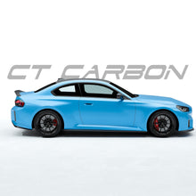 Load image into Gallery viewer, Pre-Order 25% Deposit – CT Design Carbon Fibre (Carbon Fiber) Side Skirts/Extensions for BMW M2 G87 (2023+) | Pre-Preg Lightweight OEM+ Aero