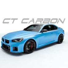 Load image into Gallery viewer, Pre-Order 25% Deposit – CT Design Carbon Fibre (Carbon Fiber) Side Skirts/Extensions for BMW M2 G87 (2023+) | Pre-Preg Lightweight OEM+ Aero