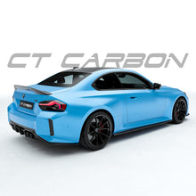 Load image into Gallery viewer, Pre-Order 25% Deposit - CT Design Full Carbon Fibre Body Kit for BMW M2 G87 (2023+) - 5-Piece Aero Kit: Front Splitter, Side Skirts, Boot Spoiler, Rear Diffuser & Bumper Corners - Pre-Preg Carbon
