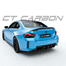 Load image into Gallery viewer, Pre-Order 25% Deposit – CT Design Carbon Fibre Rear Boot Lip Spoiler for BMW G87 M2 (2023+) & G42 2 Series – Ultra Lightweight Pre-Preg Carbon, OEM+ Fitment