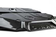 Load image into Gallery viewer, Dinan Carbon Fibre Engine Cover for BMW X3 M (F97) & X4 M (F98) - High-Gloss UV-Coated 2x2 Twill, Magnetic Mount, OEM+ Engine Bay Upgrade