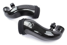 Load image into Gallery viewer, Dinan Carbon Fiber Turbo Inlet Pipes - f90 M5
