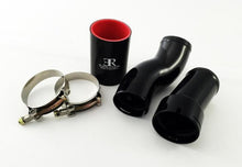 Load image into Gallery viewer, Evolution Racewerks (ER) BMW N55 Turbo-to-Intercooler Charge Pipe (TIC) - F20 F22 F23 F30 F31 F32 F36 F87 - M135i M235i M2 335i 435i - Type III Hard Anodised Black - BM-ICP007TIC