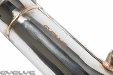 Load image into Gallery viewer, BMW S55 3 Inch Catless (Decat) Downpipes by Evolve - Fits F80 M3, F82/F83 M4, F87 M2 Competition - TIG Welded Stainless Steel - Stage 2 Ready