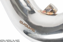 Load image into Gallery viewer, BMW S55 3 Inch Catless (Decat) Downpipes by Evolve - Fits F80 M3, F82/F83 M4, F87 M2 Competition - TIG Welded Stainless Steel - Stage 2 Ready