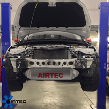 Load image into Gallery viewer, AIRTEC Front Mount Intercooler FMIC Upgrade for Ford Focus Mk3 Zetec S 1.6 EcoBoost - Full-Width 70mm Bar & Plate Core with Air-Ram Scoop - Direct Fit - Pro-Series Black or Natural Silver