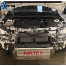 Load image into Gallery viewer, AIRTEC Front Mount Intercooler FMIC Upgrade for Ford Focus Mk3 Zetec S 1.6 EcoBoost - Full-Width 70mm Bar & Plate Core with Air-Ram Scoop - Direct Fit - Pro-Series Black or Natural Silver