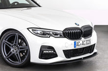 Load image into Gallery viewer, AC Schnitzer BMW 3 Series G20/G21 M Sport Front Splitter (2018+) – Matt Black Front Lip Spoiler with Centre Support Pillar, Shallow/Deep – Fits 318i, 320i, 320d, 330i, 330e, M340i Saloon & Touring