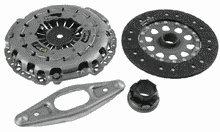 Load image into Gallery viewer, Sachs Uprated Performance Clutch Kit for Manual BMW 1/2/3/5/6 Series (F20 F21 F22 F23 F87 E93 E60 E61 F10 F11 F12 F13) – Fits M140i, M240i, 335i, 535i, 540i, 550i, 530d, 650i – OE-Like Pedal Feel, High Torque, Made in Germany