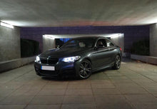 Load image into Gallery viewer, BMW 2 Series F22 Coupe Full Gloss Black Body Kit – Front Splitter, Side Skirts, Rear Diffuser, Boot Spoiler, Black Kidney Grilles & Mirror Caps – Fits M235i/M240i – OEM+ Aero Styling