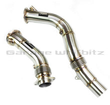 Load image into Gallery viewer, Garage Whifbitz 3" Catless Downpipes BMW M3, M4 & M2 Comp